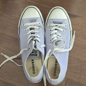 Lavender Converse Size 10